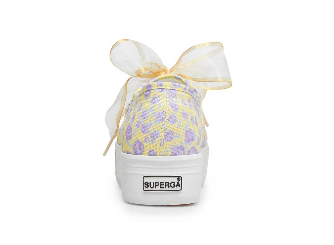 Superga Plataforma Mujer Moradas/Amarillo/Blancas - 2790 Fancotbindingsw - 213468HWR